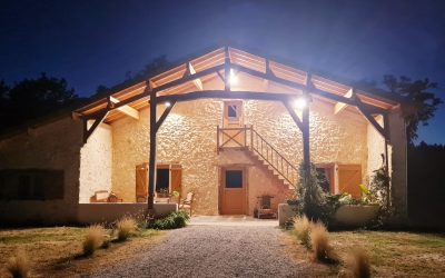 Gîte Maison Landaise de nuit